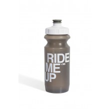 Фляга 0,6 Green Cycle GBT-512M Ride Me Up с Big Flow valve, LDPE gray nipple/white matt cap/gray bottle