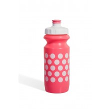 Фляга 0,6 Green Cycle GBT-512M Polka Dot с Big Flow valve, LDPE light pink nipple/ white matt cap/light pink matt bottle