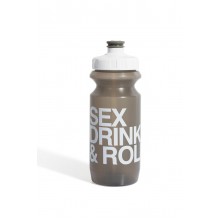 Фляга 0,6 Green Cycle GBT-512M Sex Drink & Roll с Big Flow valve, LDPE gray nipple/white matt cap/gray bottle