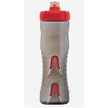 Фляга 0,75 Fabric CAGELESS дымчатая с красным