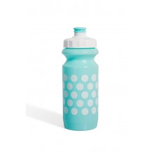 Фляга 0,6 Green Cycle GBT-512M Polka Dot с Big Flow valve, LDPE light blue nipple/white matt cap/ light blue matt bottle