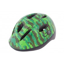 Шолом дитячий Green Cycle Pixel розмір 50-54см хаки/зелёный/салатовый лак