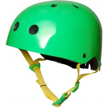 Шолом дитячий Kiddimoto неоновый зелёный, розмір M 53-58см