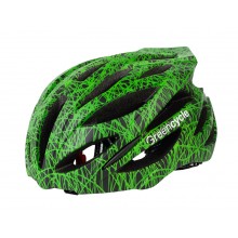 Шолом Green Cycle Alleycat розмір 54-58см черно-зеленый