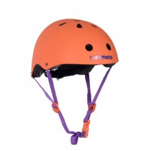 Шолом дитячий Kiddimoto оранжевый матовый, розмір S 48-53см