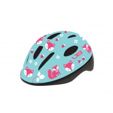 Шолом дитячий Green Cycle Foxy розмір 48-52см мятный/малиновый/розовый лак