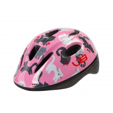 Шолом дитячий Green Cycle Kitty розмір 48-52см розовый