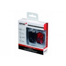 Комплект мигалок Infini LAVA I-260WR1, 4 режима, USB кабель, с крепл.