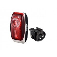 Мигалка задня Infini VISTA I-407R, 0.5W Red LED, 3 режима, 2x"AAA", с крепл.