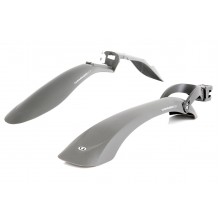 Комплект крыльев 24"-29" SIMPLA Hammer 2 SDE. SPEEDstrap быстросъемное крепление, titanium с белыми вставками