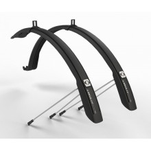 Комплект крыльев 28" SIMPLA Ubiquit Urban SDS 46mm, чёрные