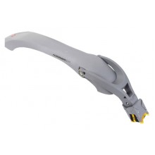 Крыло задн. 24"-29" SIMPLA Hammer 2 SDR SPEEDstrap быстросъемное крепление, серое с жёлтыми вставками