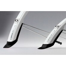Комплект крыльев 28" SIMPLA Ubiquit SDL 46mm, с брызговиками, белые