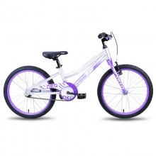 Велосипед 20" Apollo NEO girls бузковий/білий