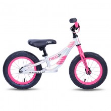 Беговел 12" Apollo NEO JR Girls розовый/белый